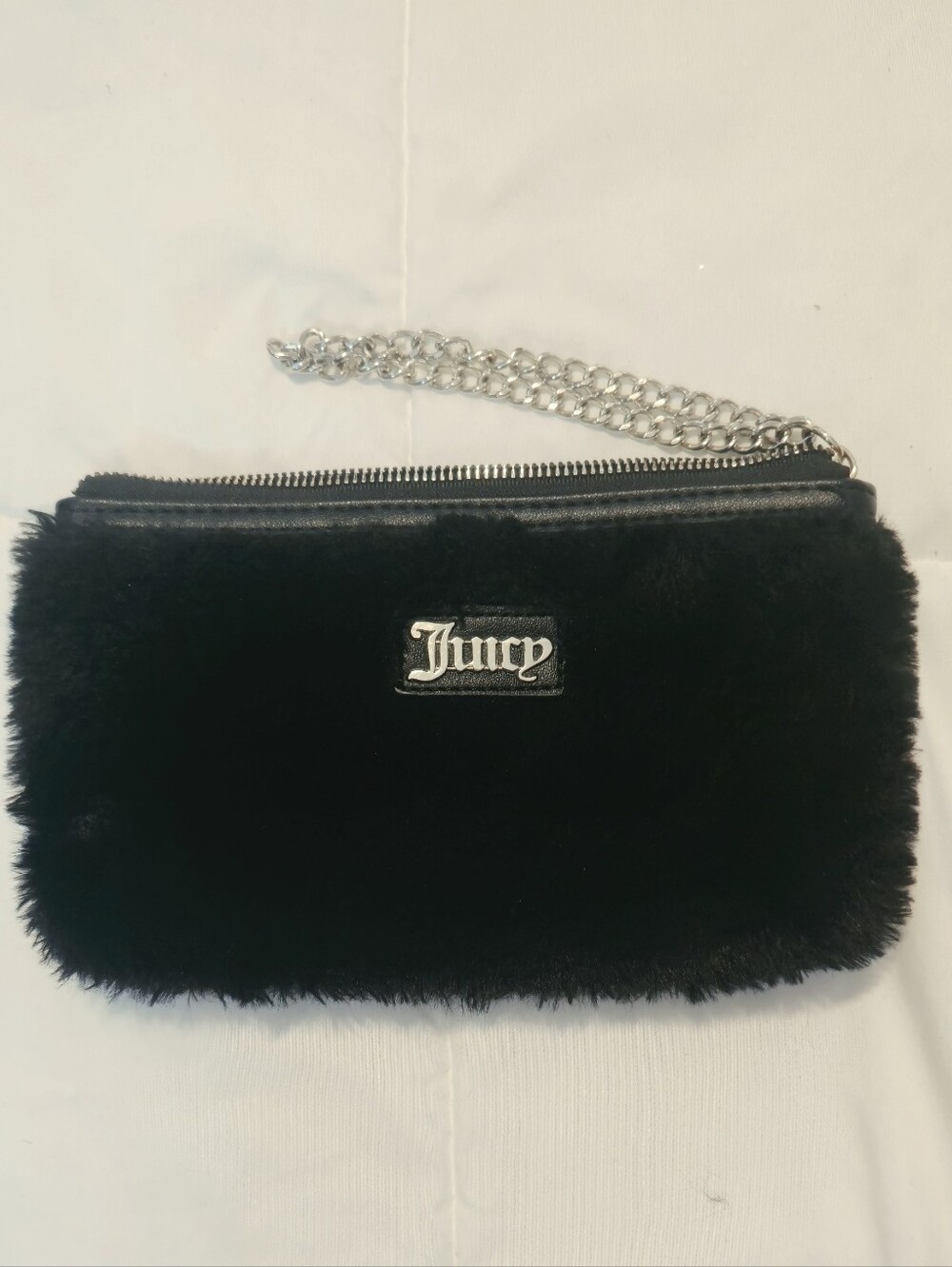 Juicy Couture Faux Fur Wristlet